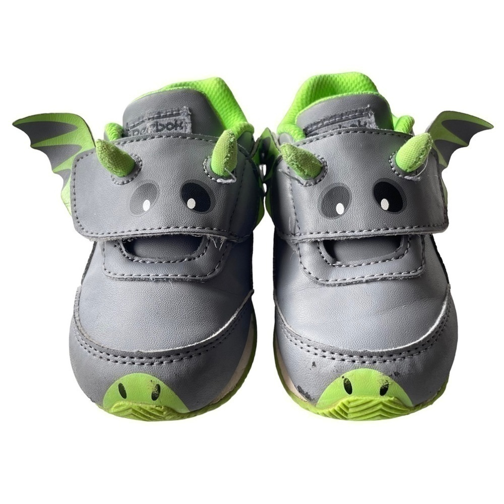 Reebok Kids' Royal Cljog 2 Kc Sneaker Size 6 Toddler Unisex Dragon